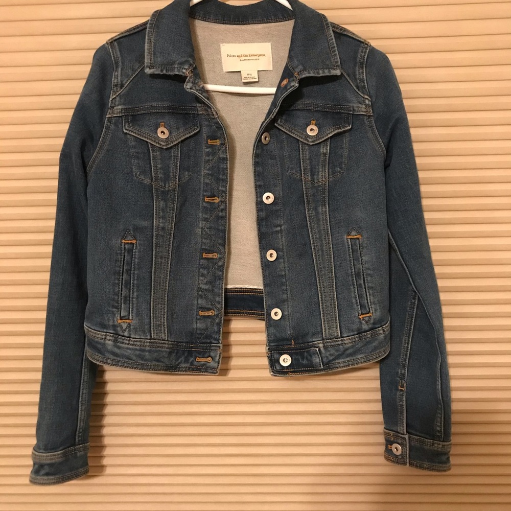 Denim Jacket by Pilcro and the Letterpress